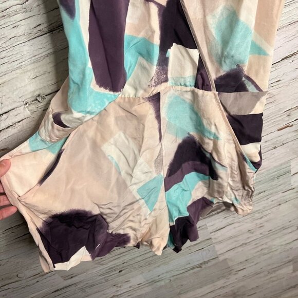 Armani exchange romper tan  blue size 6 - Picture 3 of 8